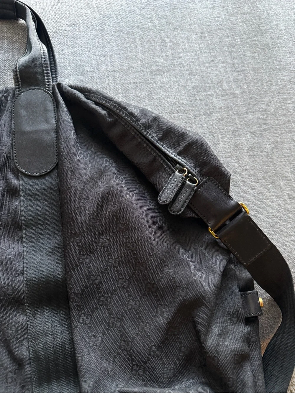 Gucci Black Men’s Large Tote Shoulder Bag